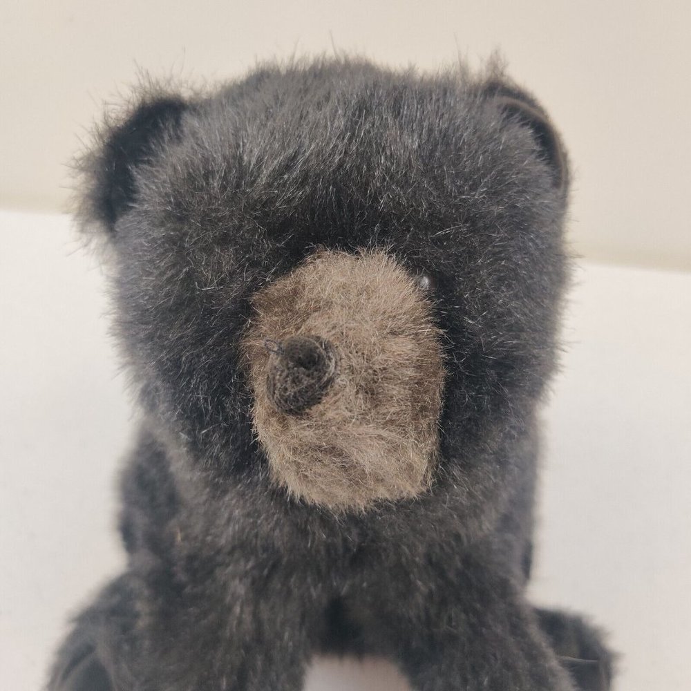 Vintage Folkmanis Furry Folk Baby Black Bear Hand Puppet  Cub Plush - Picture 5 of 10